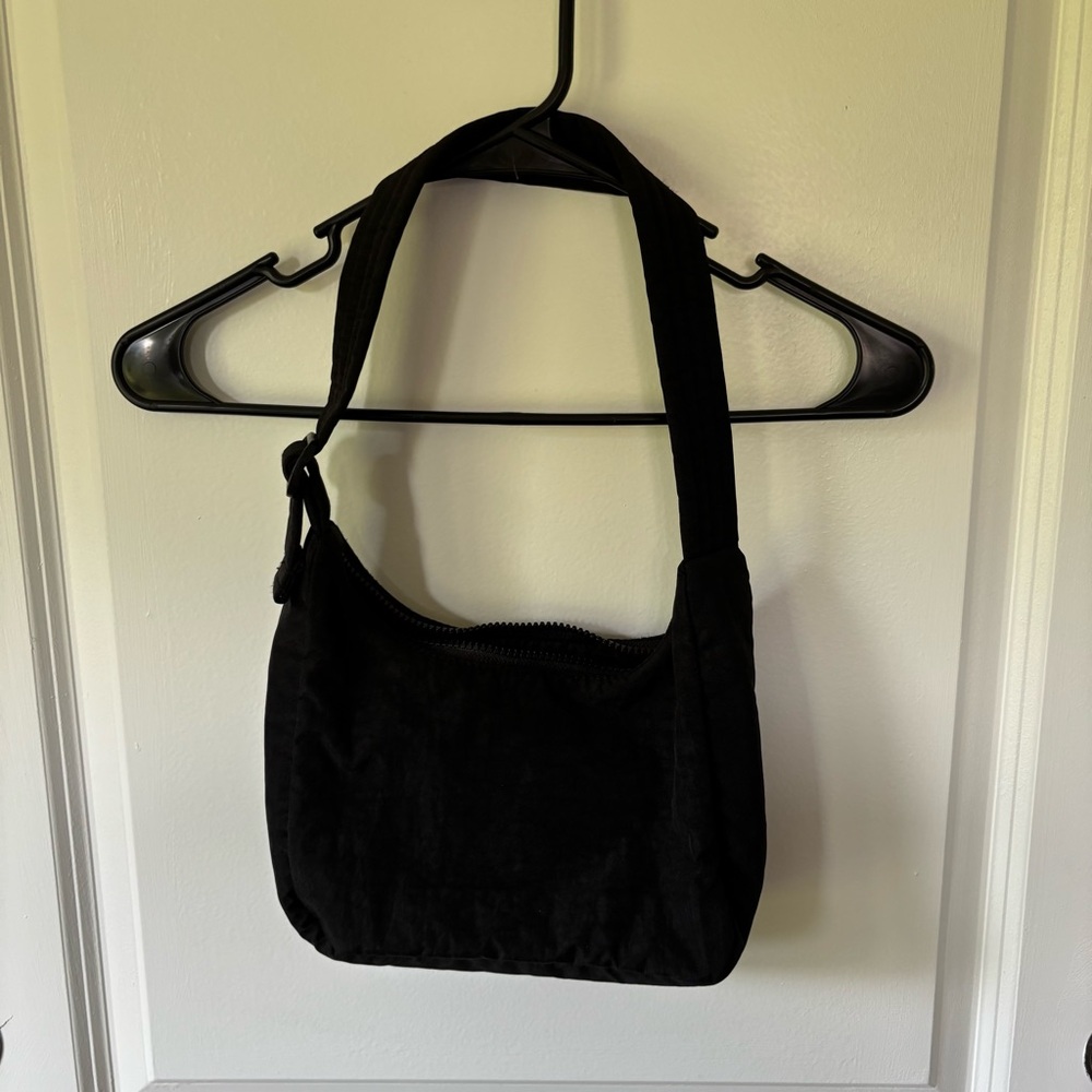 BAGGU Mini Shoulder Bag in Black - Picture 2 of 3